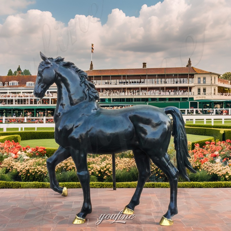 bronze Standing horse