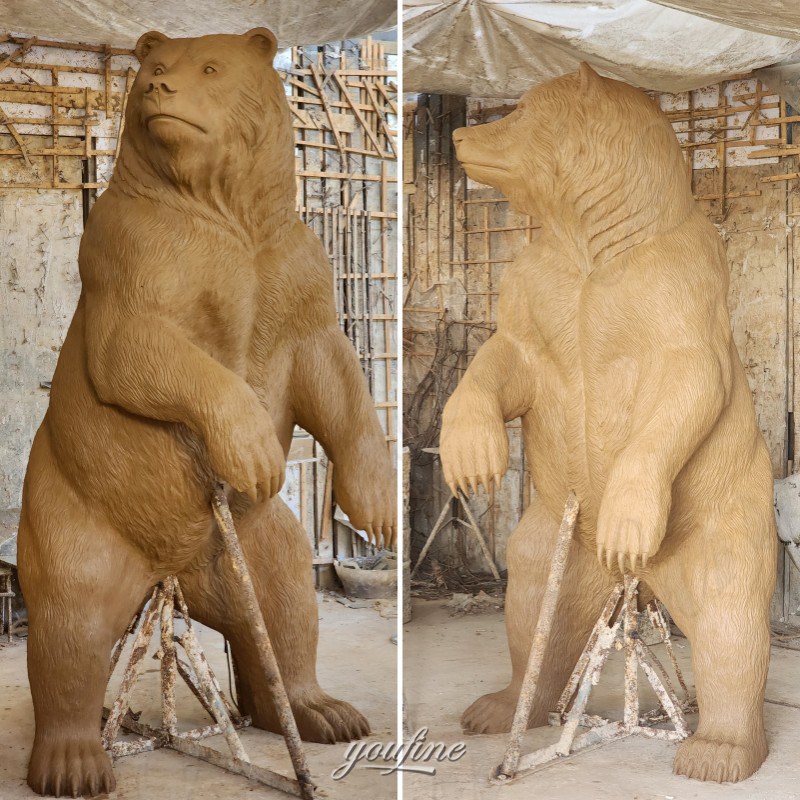 Bear Clay Model