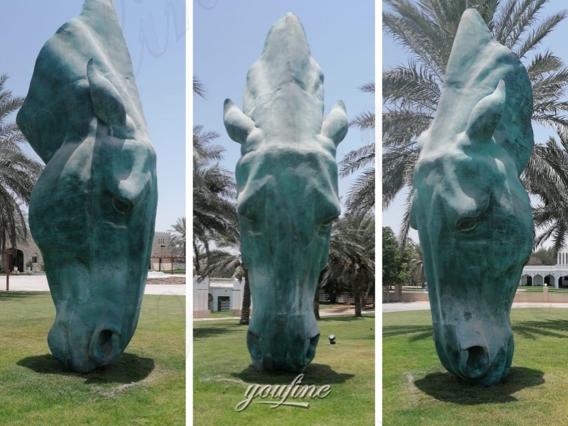 still water horse head statue feedback