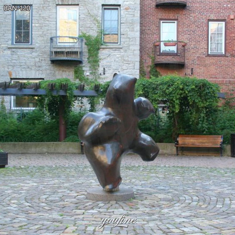 Bronze Dancing Bear Statue