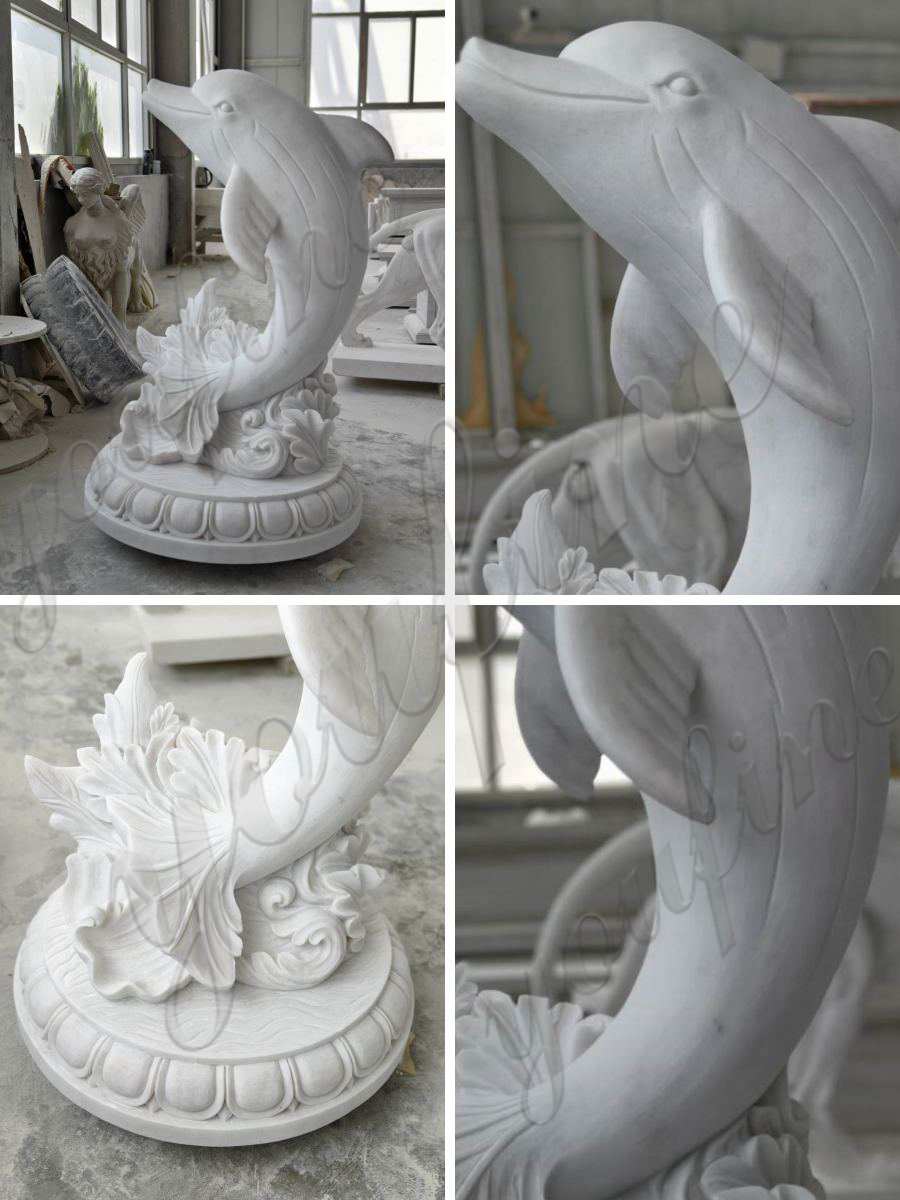 marble-dolphin-statue-in-factory