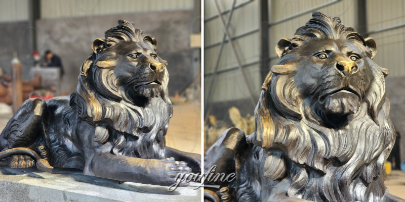 bronze lion statue in YouFine