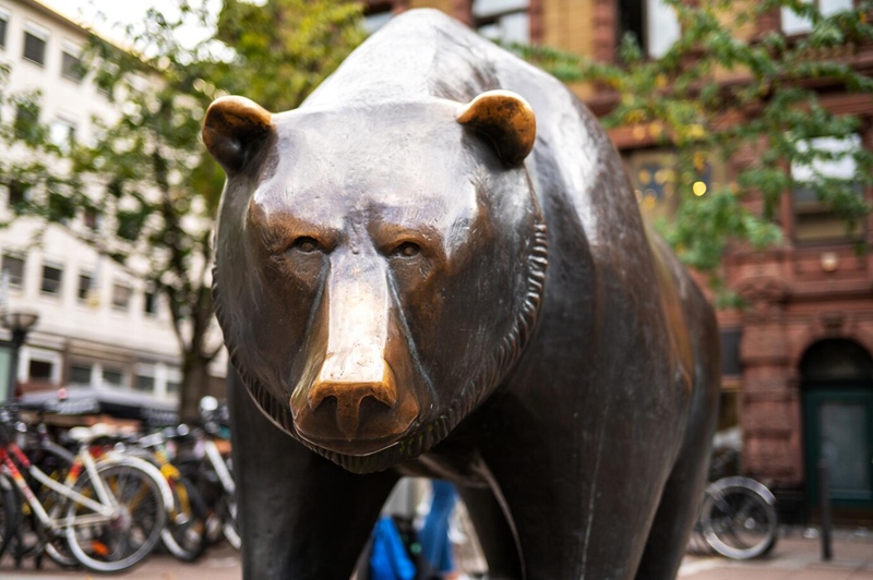 bronze Bear of Frankfurt