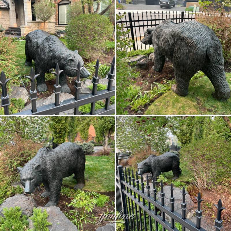 life size bear statue feedback from Canada