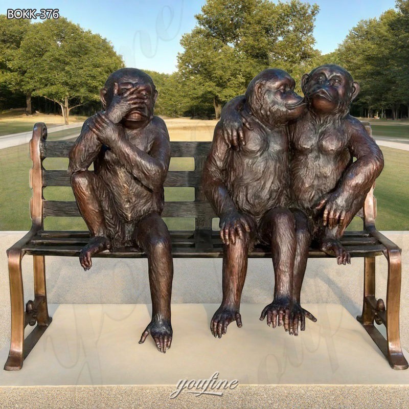 bronze three wise monkeys