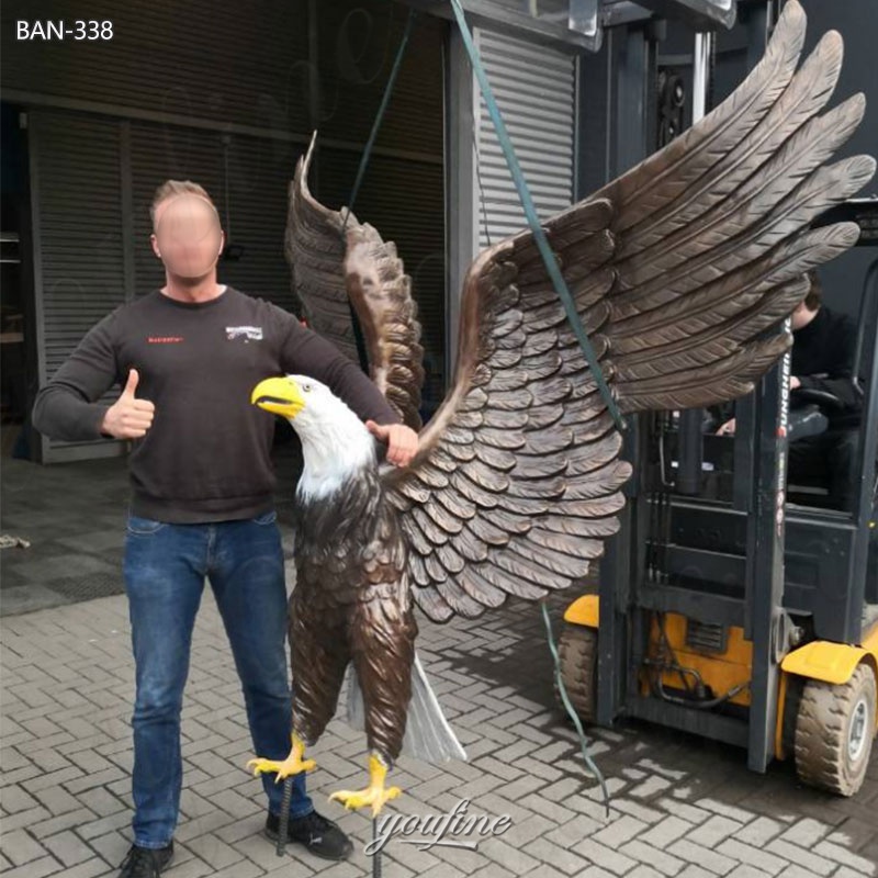 large bald eagle statue feedback from Germany