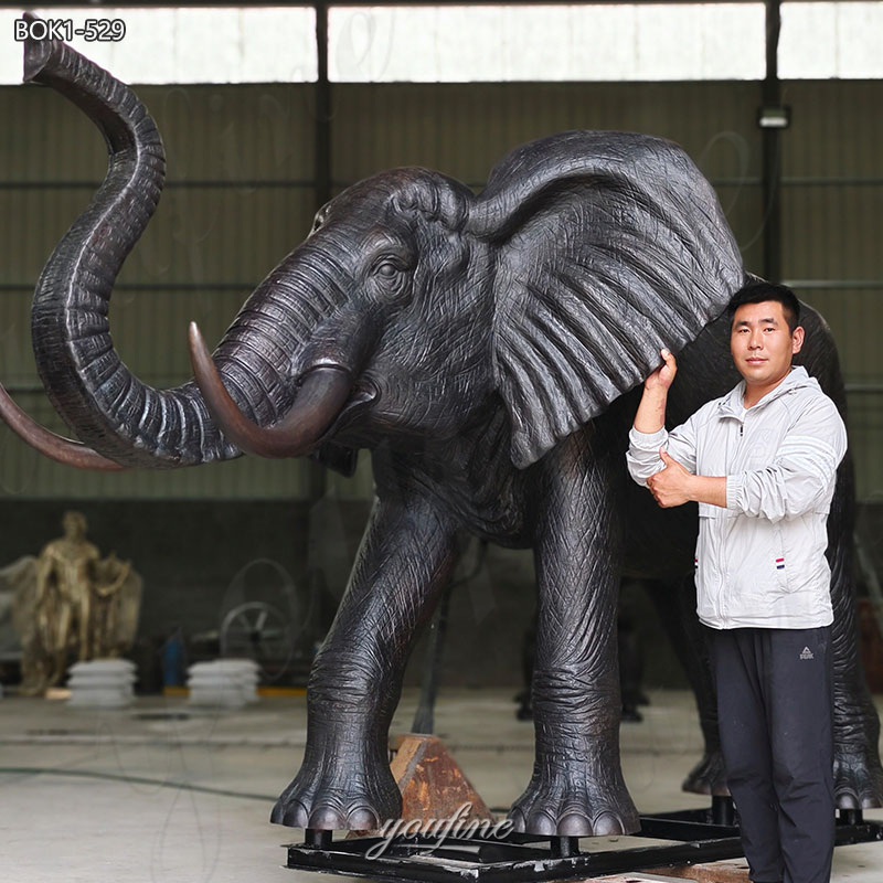 Life Size Elephant Statue