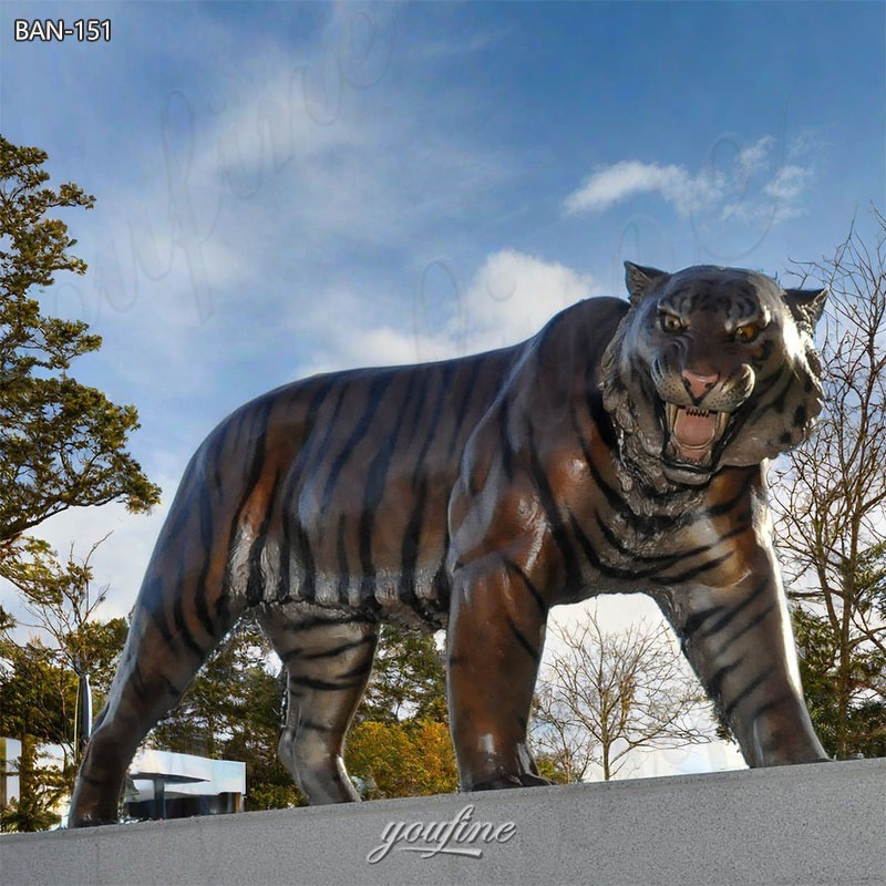 Bronze Big Tiger Statue