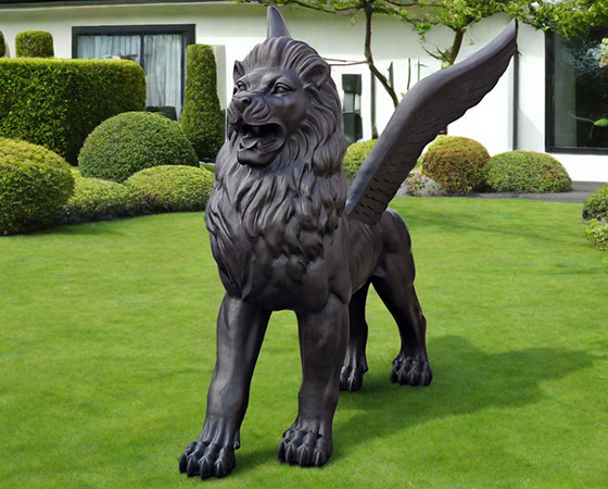 black-winged-lion-statue