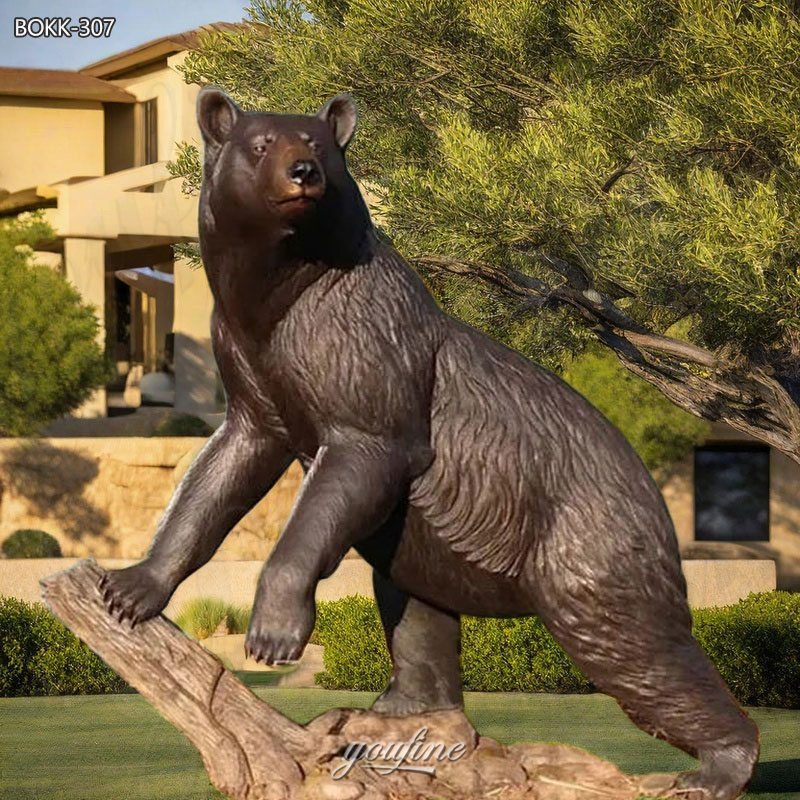 Large Bear Garden Statue Ornament