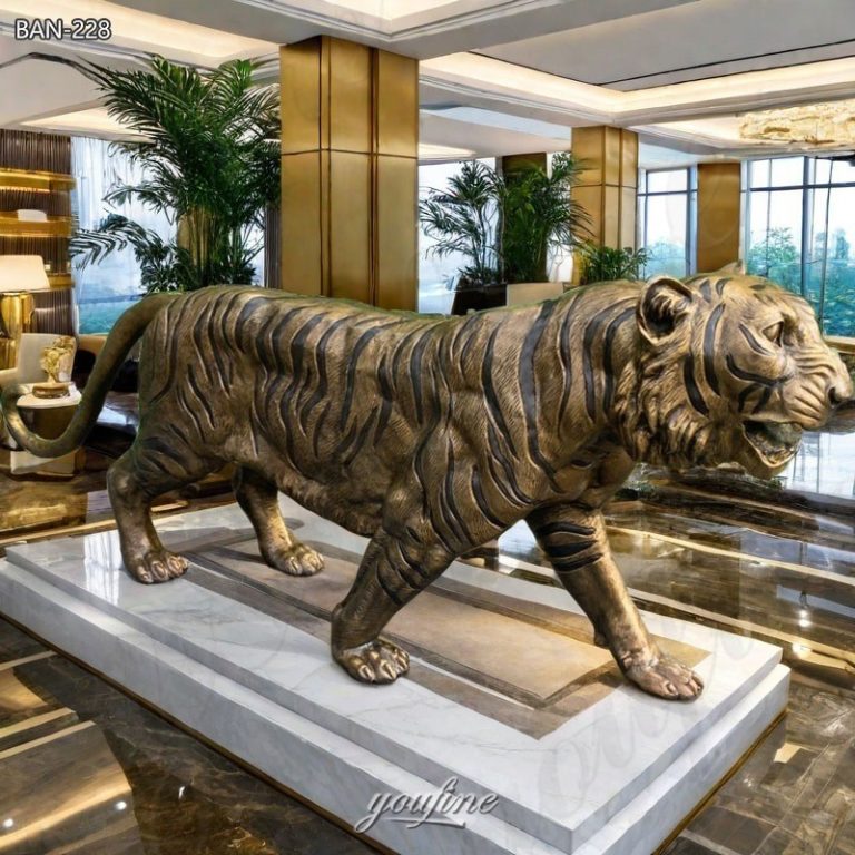 tiger statue for living room