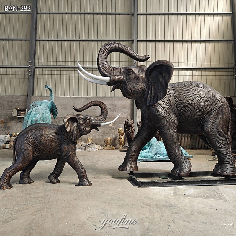 elephant garden statue