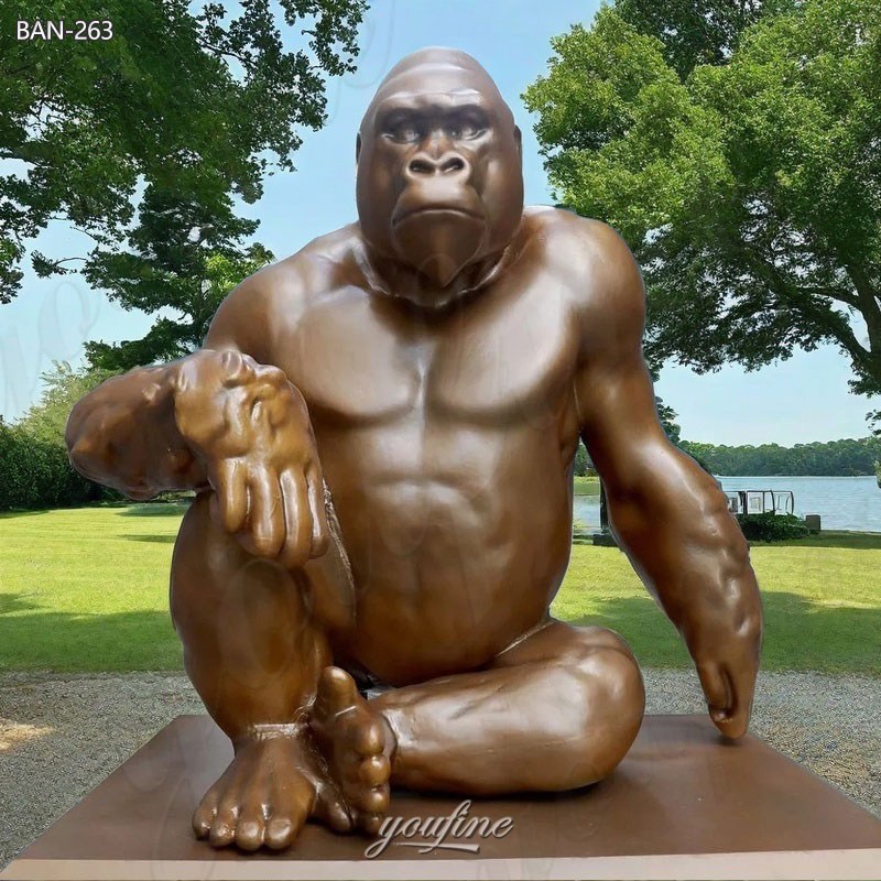 harambe statue relplica