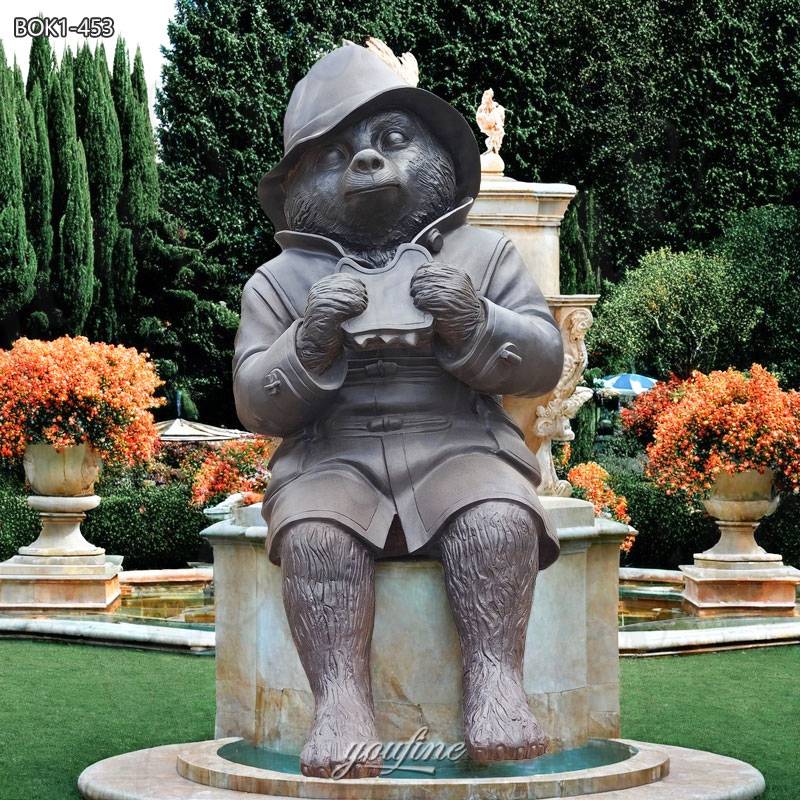 paddington bear statue